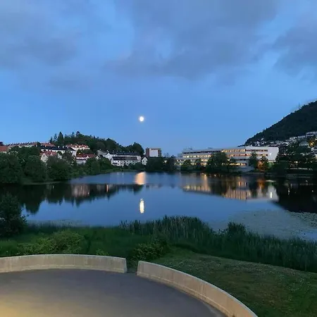 Bergen's Finest: Sleek Oasis With Two Bedroom דירה