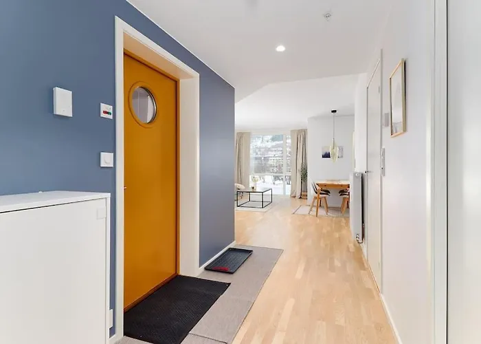 Apartman Bergen's Finest: Sleek Oasis With Two Bedroom *