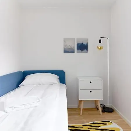 Apartment Bergen's Finest: Sleek Oasis With Two Bedroom Bergen