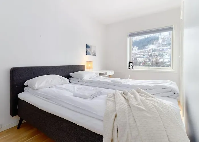 公寓 Bergen's Finest: Sleek Oasis With Two Bedroom *